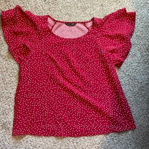 SHEIN ruffle sleeve top